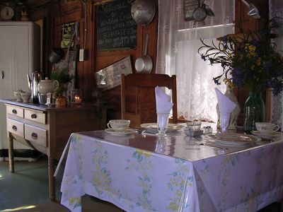 Tea room table