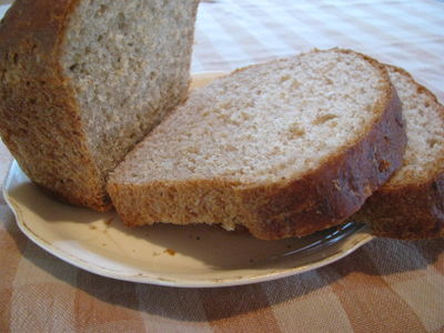 Honey whole wheat oatmeal bread