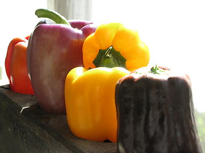 Heirloom peppers