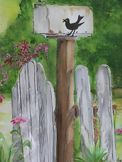 Mailbox path painting