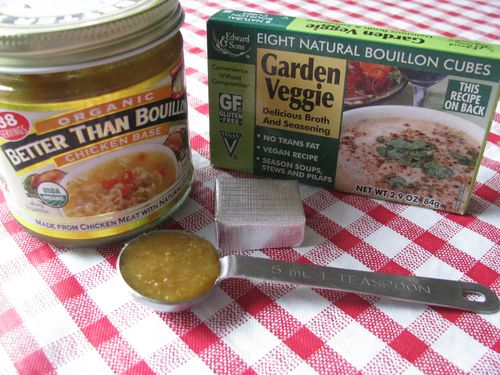 Natural chix + veggie bouillon