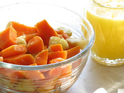 Sweet potato-apple saute