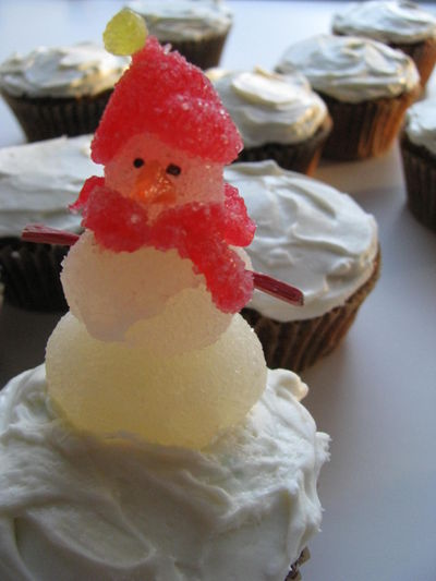 Snowman without skis