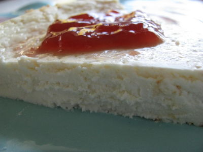 Clean cheesecake