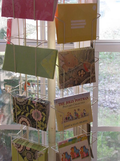 Greeting card rack