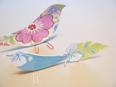 Scrapbook paper birds (2)