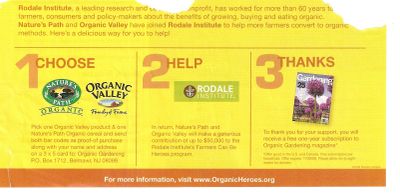 Natures Path Org Valley Offer