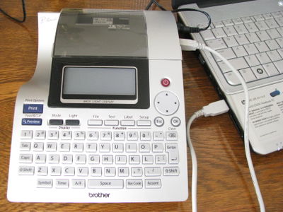 P-touch labeler