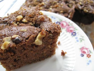 Chocolate zucchini cake