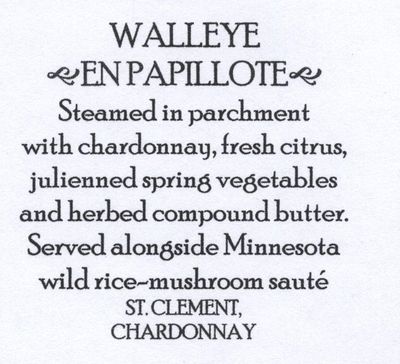 Lost lake lodge menu