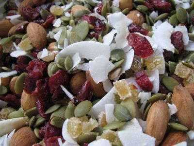 Pumpkin seed trail mix