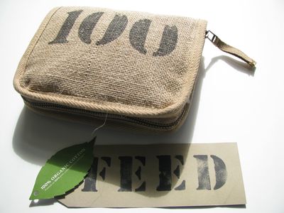 Feed 100 zippered bag
