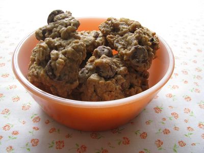 Tahini chocolate chip cookies