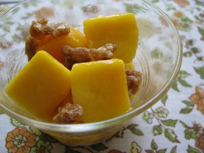 Mango cobbler