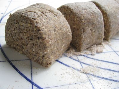 Hearty grain buns dough