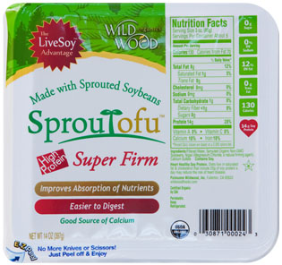 Sprouted tofu