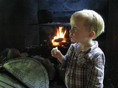 Mcmullen marshmallow roasting