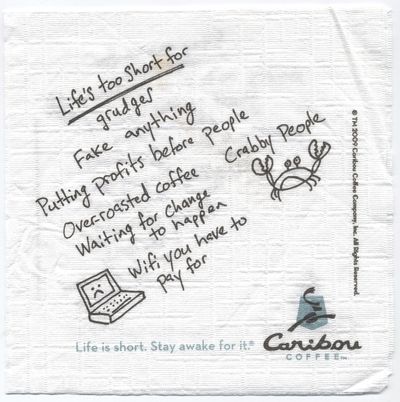 Life's too short for