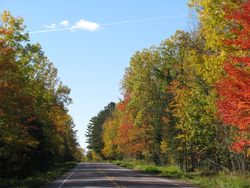 Madeline island biking