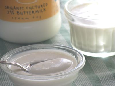Buttermilk pudding