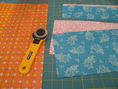 Cutting quilt blocks