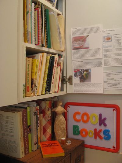 Cookbooks magnetic board 2