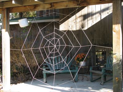 Spider web completed