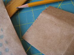 Notebook binding fold markings