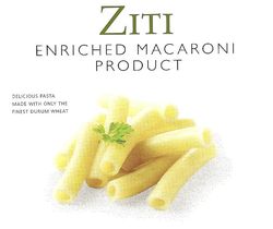Ziti pasta label1