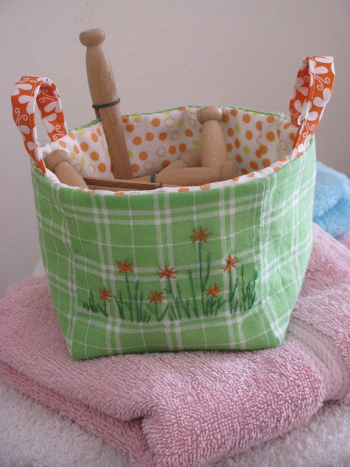 Zakka fabric basket