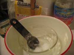 Melting coconut oil Melting coconut oil