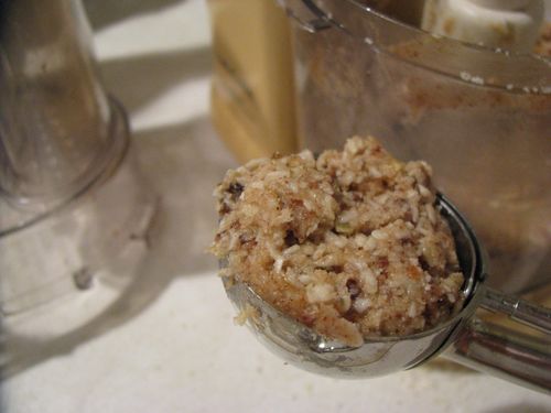 Coconut almond cookie scoop Coconut almond cookie scoop