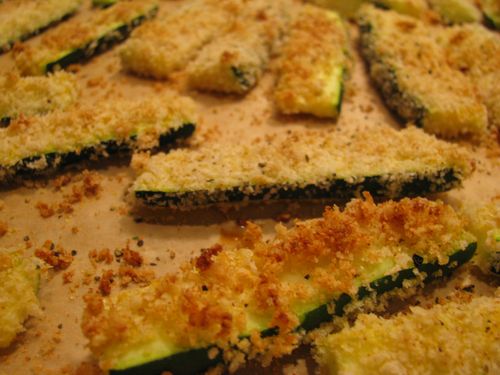 Zucchini fries baked