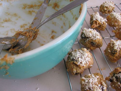 Parsnip cookies baked Parsnip cookies baked