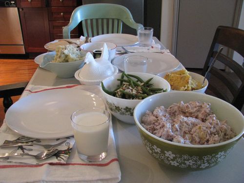 Thanksgiving dinner 2013 at jessie's