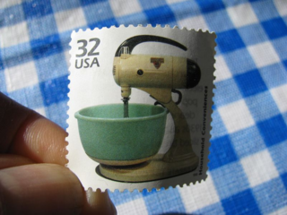 Vintage mixer postage stamp Vintage mixer postage stamp