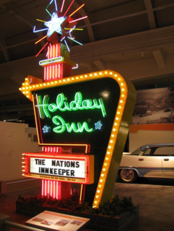 Holiday inn sign