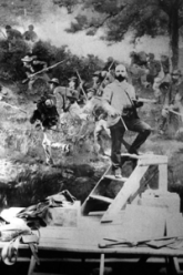 Philippoteaux painting gettysburg cyclorama