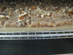 Almond pulp banana batter