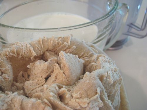 Almond pulp