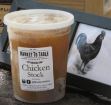 Market to table chicken stock