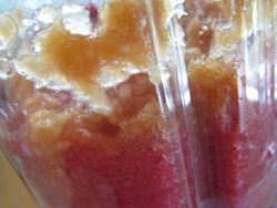 Apple vs apple + beet