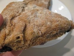 Sprouted spelt scones