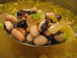 Garden soup beans