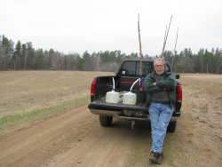 First field trees burr oak