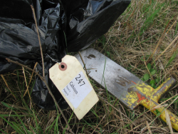 Tree order tag + planting bar