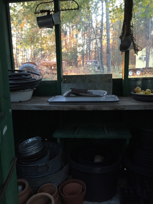 Potting shed cleanup