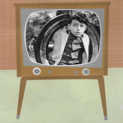 Black and white tv leave it to beaver